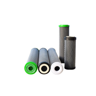 NO Private Mold 20 Inch Coconut Shell Carbon CTO Filter Cartridge for Drinking Water