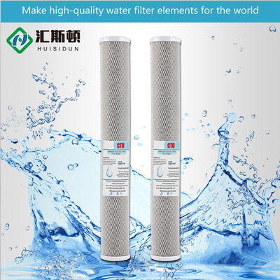 NO Private Mold 20 Inch Coconut Shell Carbon CTO Filter Cartridge for Drinking Water