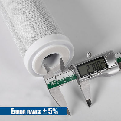 10 Inch CTO Sintered Filter Cartridge For Household Pre Filtration And Water Treatment