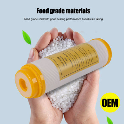 App-Controlled NO 10 Inch Resin Filter Cartridge for Softening Municipal Tap Water