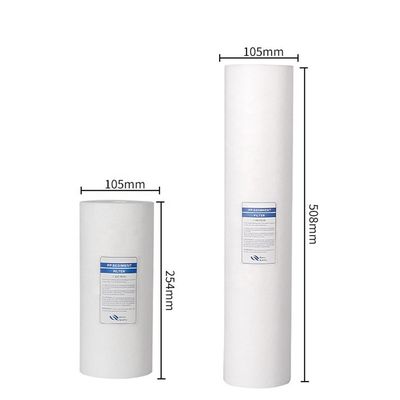 10 Inch 5 Micron PP Jumbo Sediment Melt Blown Cartridge for Effective Water Filtration