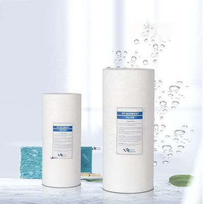10 Inch 5 Micron PP Jumbo Sediment Melt Blown Cartridge for Effective Water Filtration