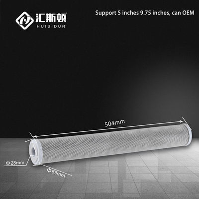 CTO Standard Capacity Carbon Block Water Filter Cartridge for Municipal Tap Water