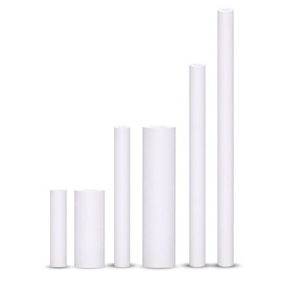 Household 5 Micron White 10 Inch PP Cotton Sediment Water Filter Cartridge for Reverse Osmosis