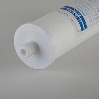 Household 5 Micron White 10 Inch PP Cotton Sediment Water Filter Cartridge for Reverse Osmosis